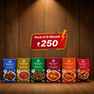 Pack of 6 Masala's