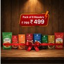 Get the Spice Bag of 8 Mugalayar Masala