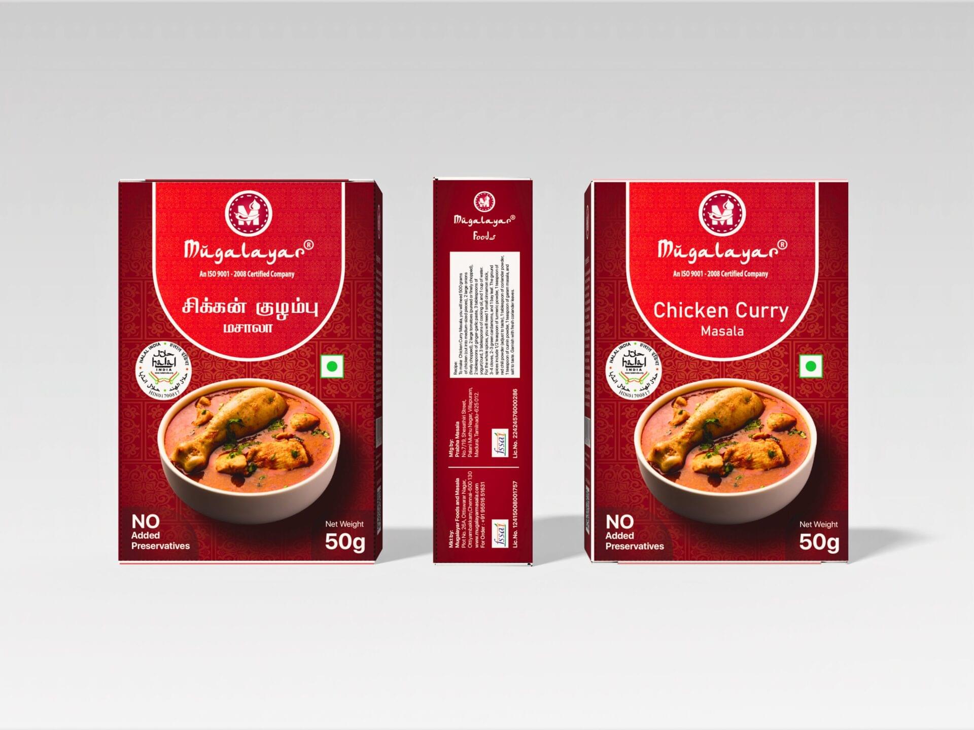 Mugalayar Chicken Curry Masala